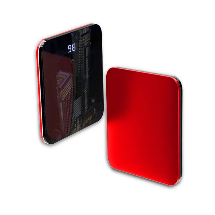  Mini fast charge 10000mAh wireless power bank ultra-thin with