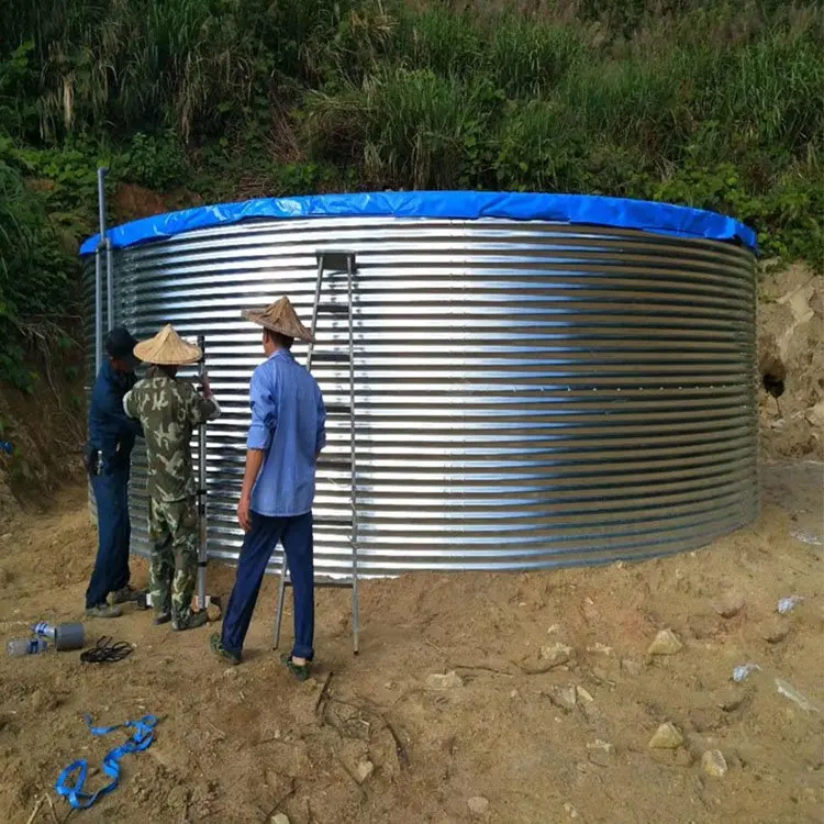 Tilapia fish pond Canvas fishpond for tilapia fish feeding farming