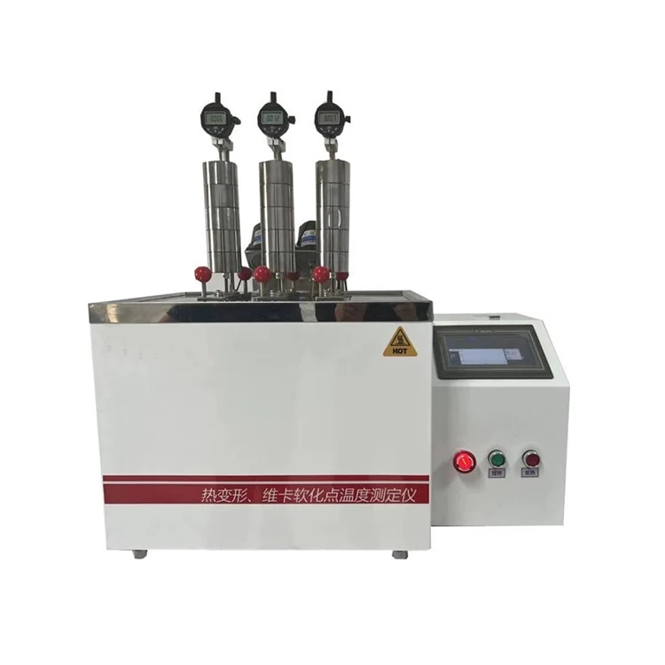 No-metallic Composite Materials HDT and Vicat Softening Point Temperature Testing Machine