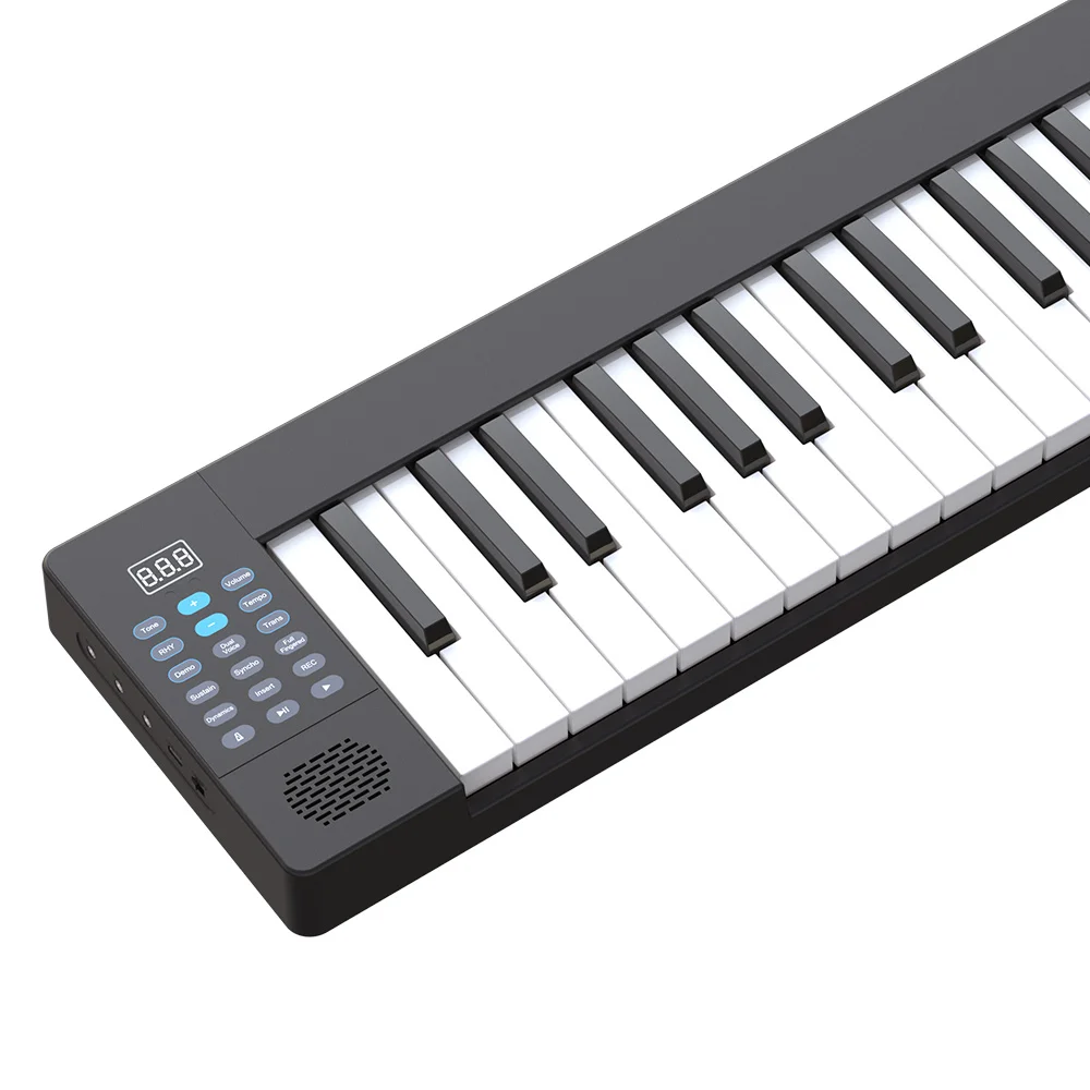 Fold Up Upright Piano Synthesizer Digital Piano Foldable Electronic Organ Keyboard Instruments