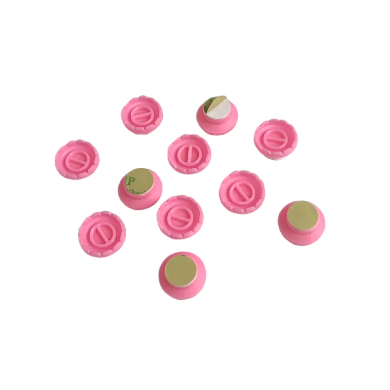 4 boxes self adhering easy fanning Pink color W eyelash glue cup well holder 50pcs /box customized label available