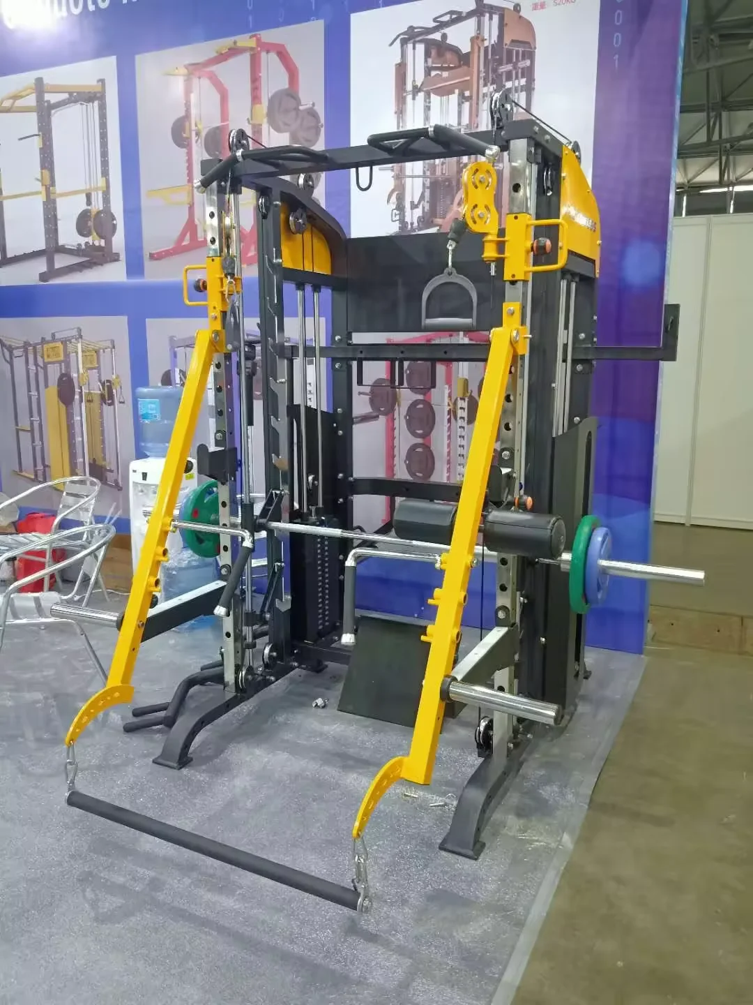 Fitness Equipment wholesale  exercise Best Gym Smith Machine Strength Training Cable Crossover Trainer Multi  Gym Cages Trainer