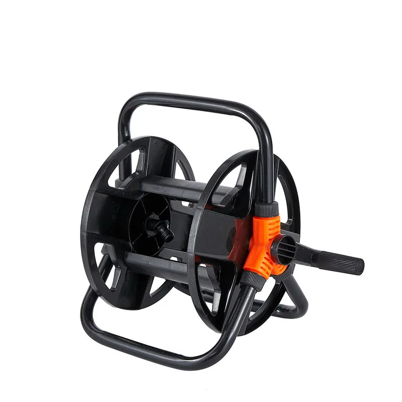 Simple Wall-mounted Garden Watering Hose Reel Factory supply 15m garden watering car wash 2 functions water hose reel