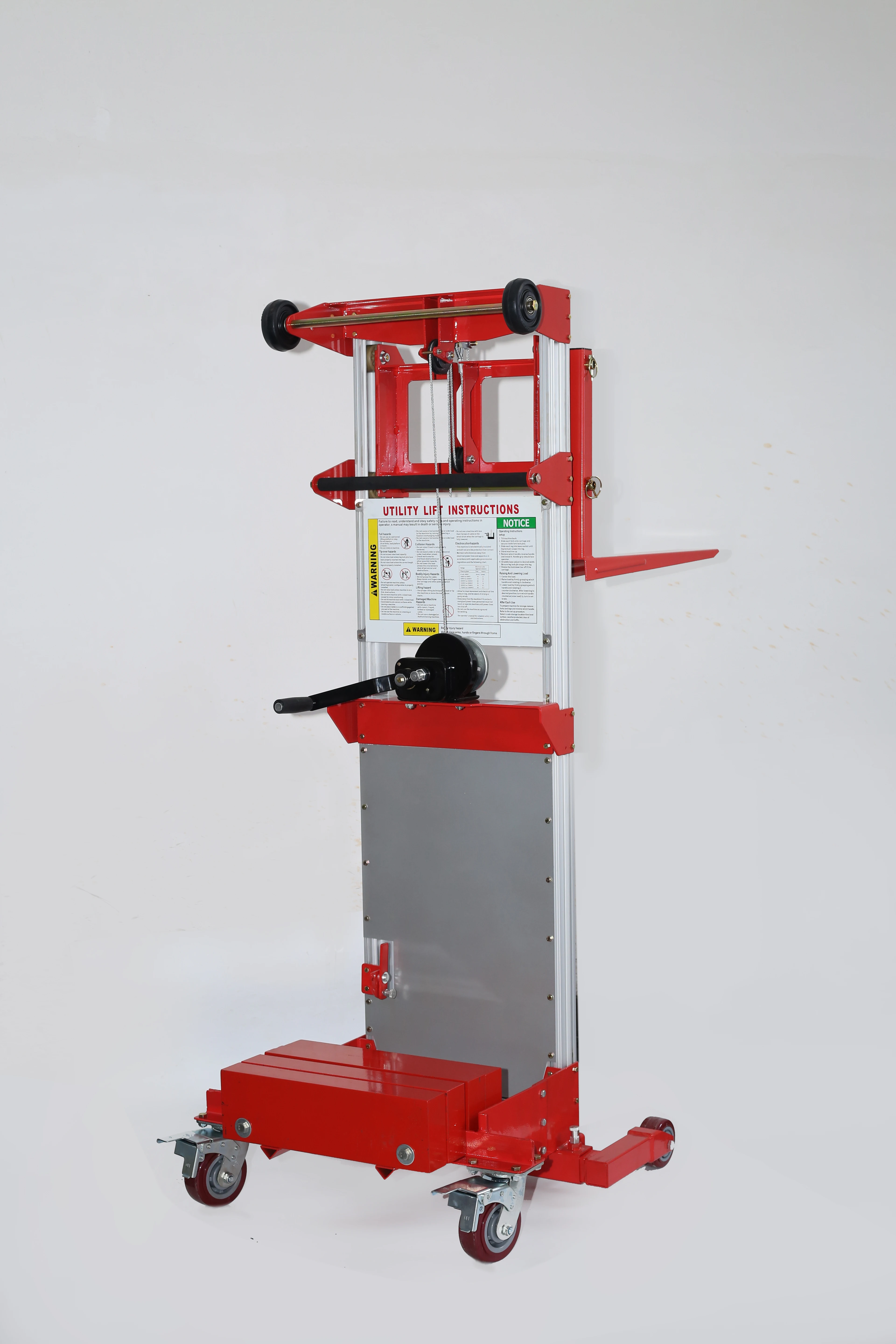 HAND LIFT / HAND STACKER PORTABLE ALUM LOAD LIFTER (BC-159)