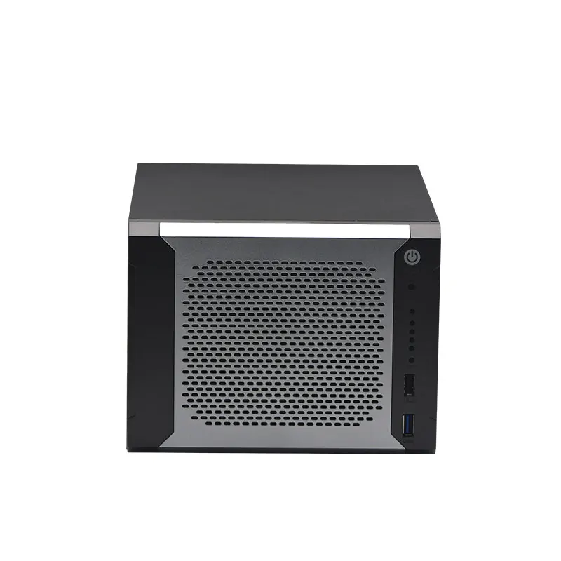  4 секции Barebone Hardware J1900 IPFS мини-Корпус для майнинга подключенный серверный компьютер