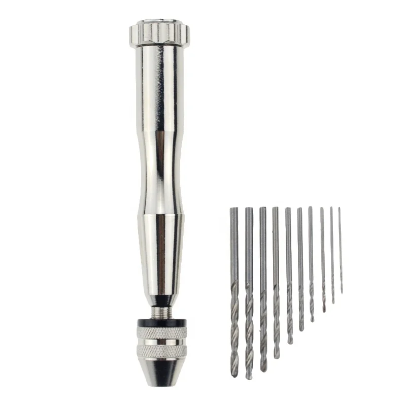 HONGYI Small Drywall Precision Security Herramienta Manual Electrical Mini Drilling Tool Manual Hand Drill