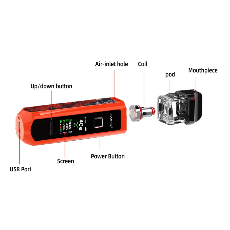В наличии SMOK RPM 40 Vape Pod система со скидкой VS