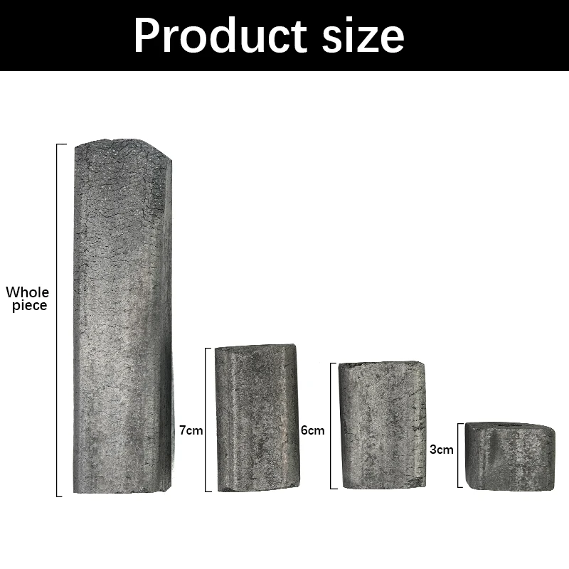 100% Natural Odorless Coconut Sawdust Briquette BBQ Charcoal for Barbecue Usage From a Chinese Manufacturer