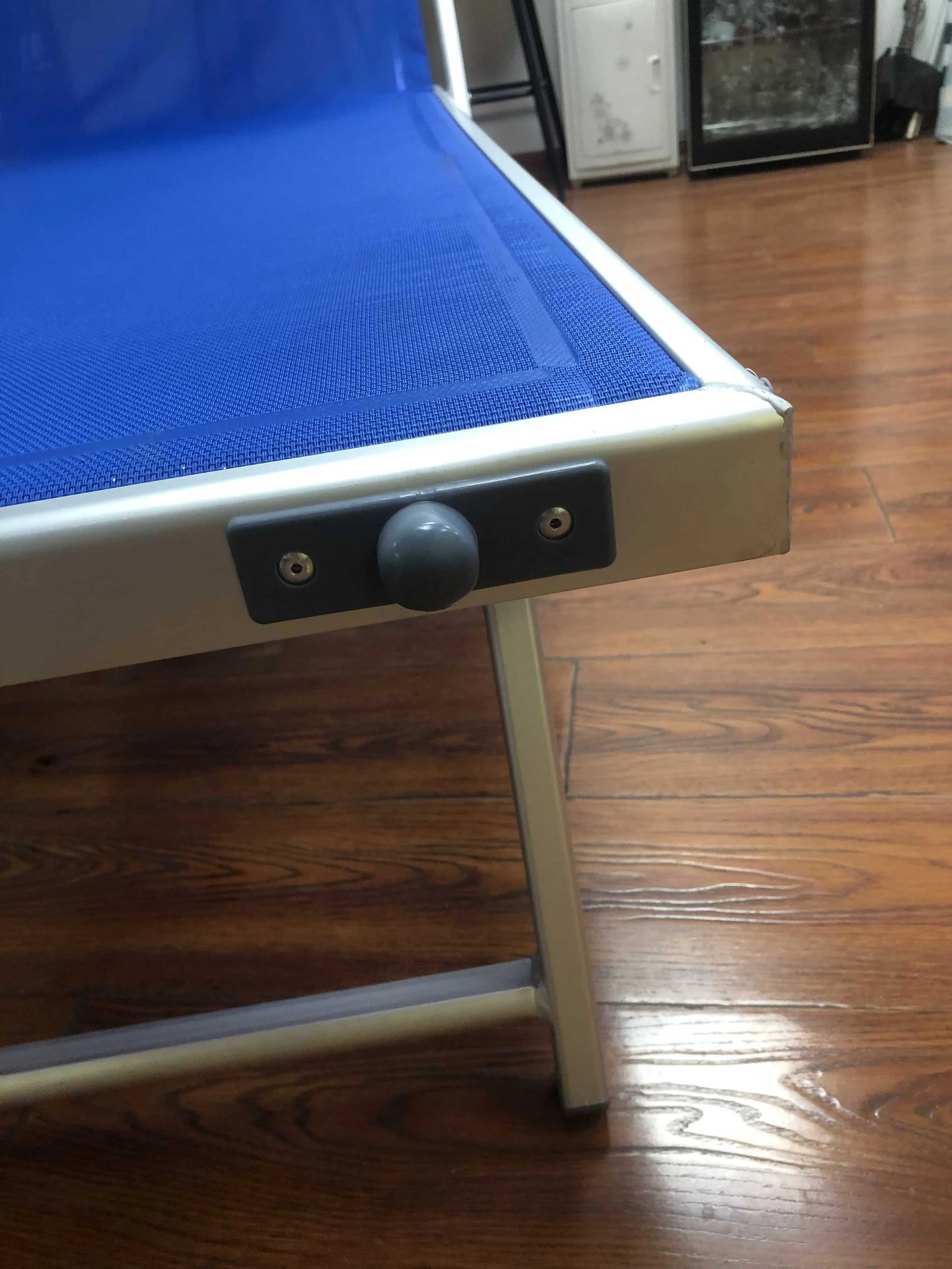 
Aluminum Folding Chaise Lounge Bed With Sunshade LETTINO SPIAGGIA 