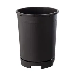 Черный галлоновый горшок для балкона, детский садовый пластиковый горшок, цветочный горшок, модульные коробки, садовые контейнеры