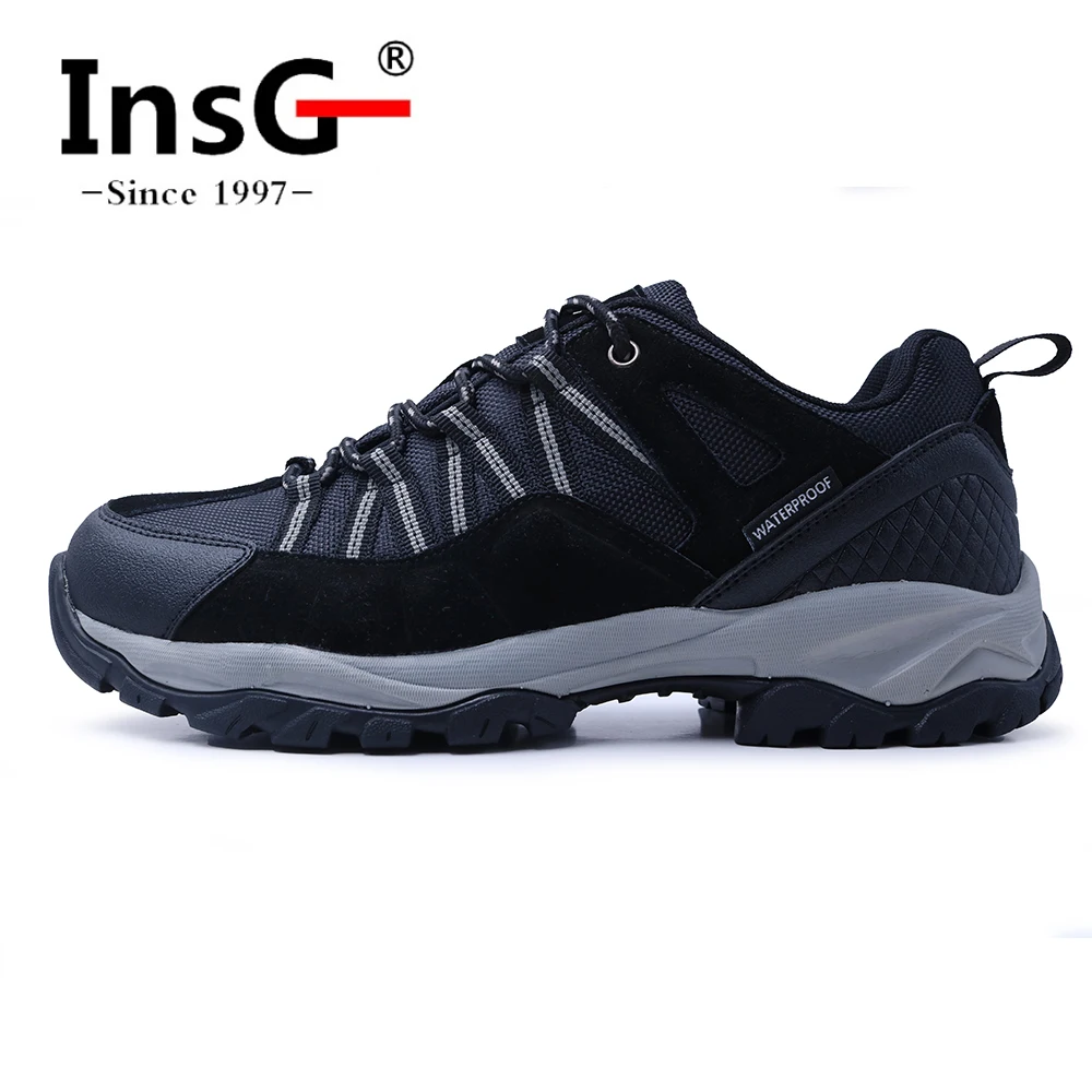 Mens Hiking Shoes Outdoor Shoes Outdoor Shoes Summer Breathable Men Lace Up No slip
