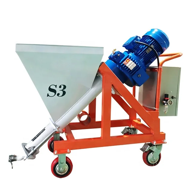 Concrete Mortar Spraying Machine Multi-functional Cement Mortar Sprayer With Concrete Mixer