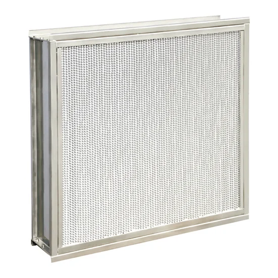Hot Selling Glass Fiber Filter Paper With Clapboard High Temperature Resistance Air Filter