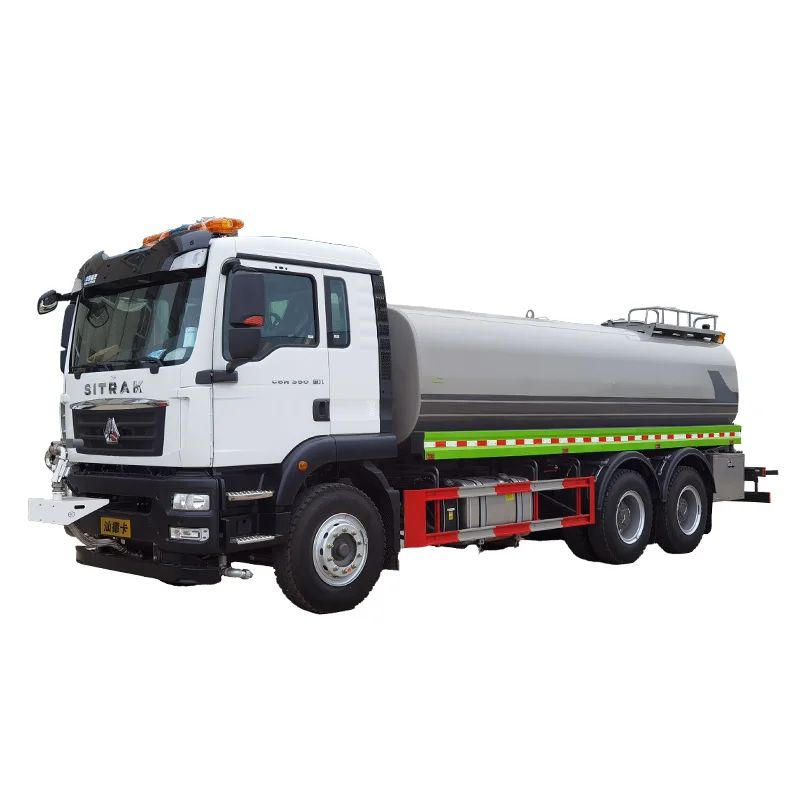 Sinotruk Sitrak 19000L грузовик с водяным баком 6x4 разбрызгиватель Автоцистерна электрической водяной пушкой