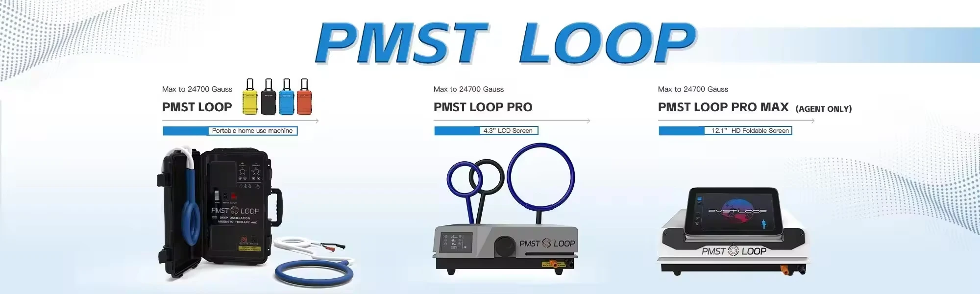 PEMF Magnetic Therapy Device 6000 Gauss High Penetrating Power PMST LOOP pro For Arthritis Sports Injuries Body Rehabilitation