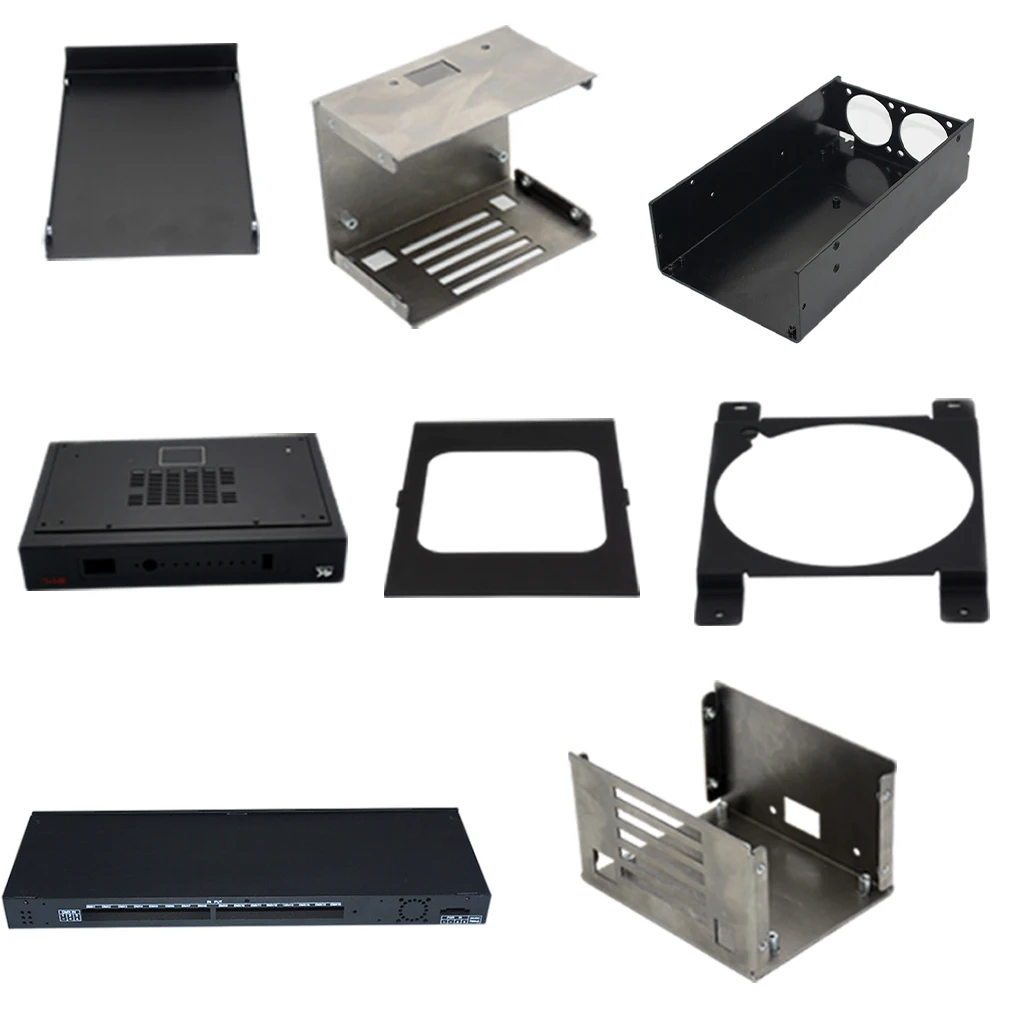 Oem Customized Product Manufacturer Bending Service Aluminum Bracket Sheet Metal Stamping Bending Parts