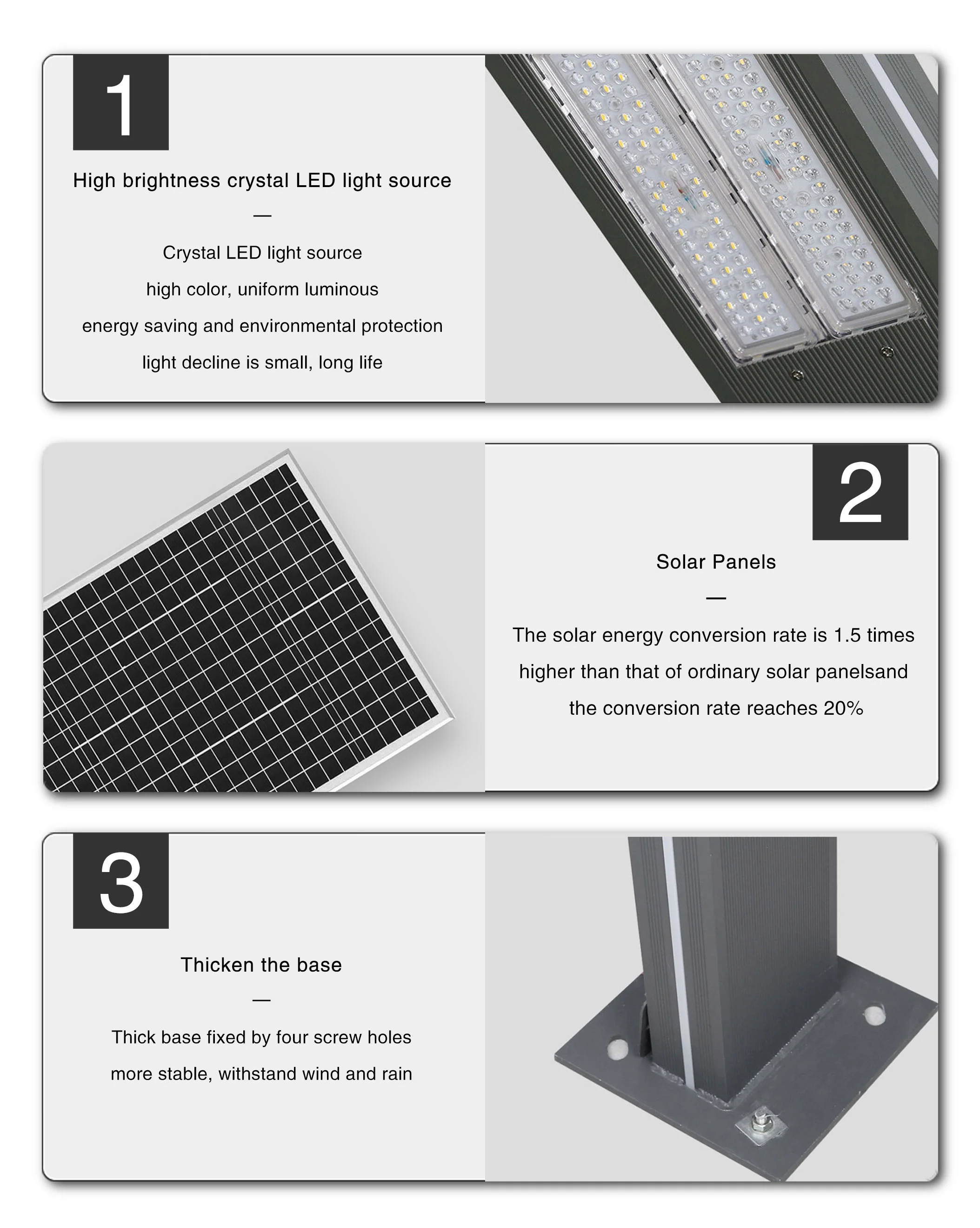 Outdoor LED lighting aluminum garden lamp poles for landscape garden decoration garden lights