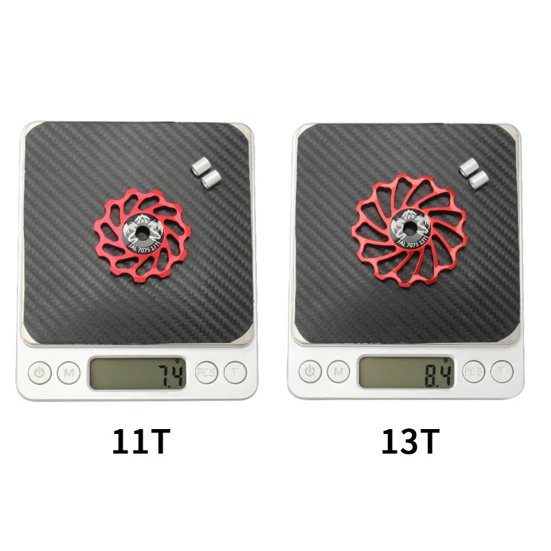 MUQZI MTB Bicycle Guide Wheel 11T 13T Derailleur Pulleys CNC Pulley Jockey Wheel