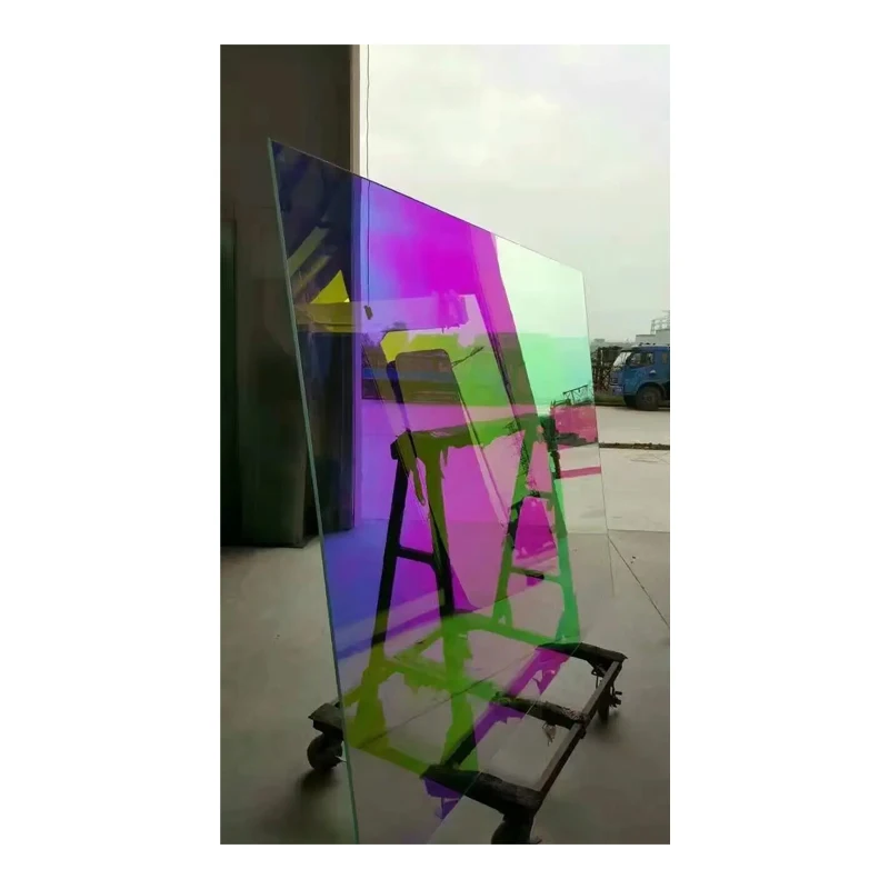 Custom to size clear stained  colours sing stained glass