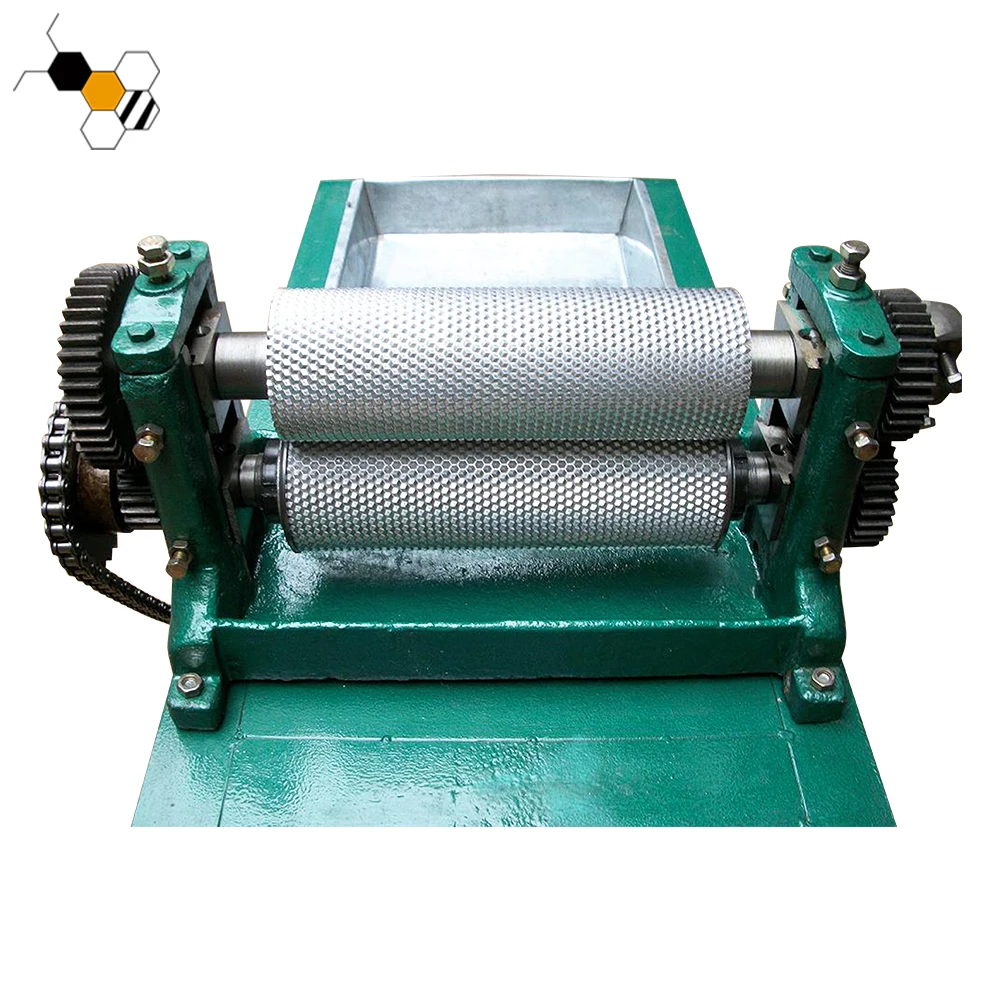 Beekeeping Professional Equipment Electric Automatic Making Beeswax Comb Foundation Sheet Embossing Roller Machine