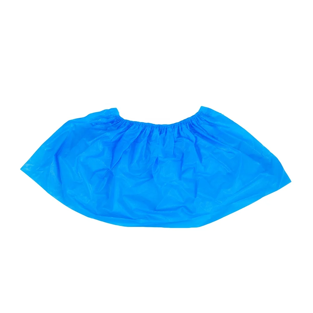 Disposable factory wholesale customized MEDLINK hospital cleanroom use PE cheap waterproof shoe cover