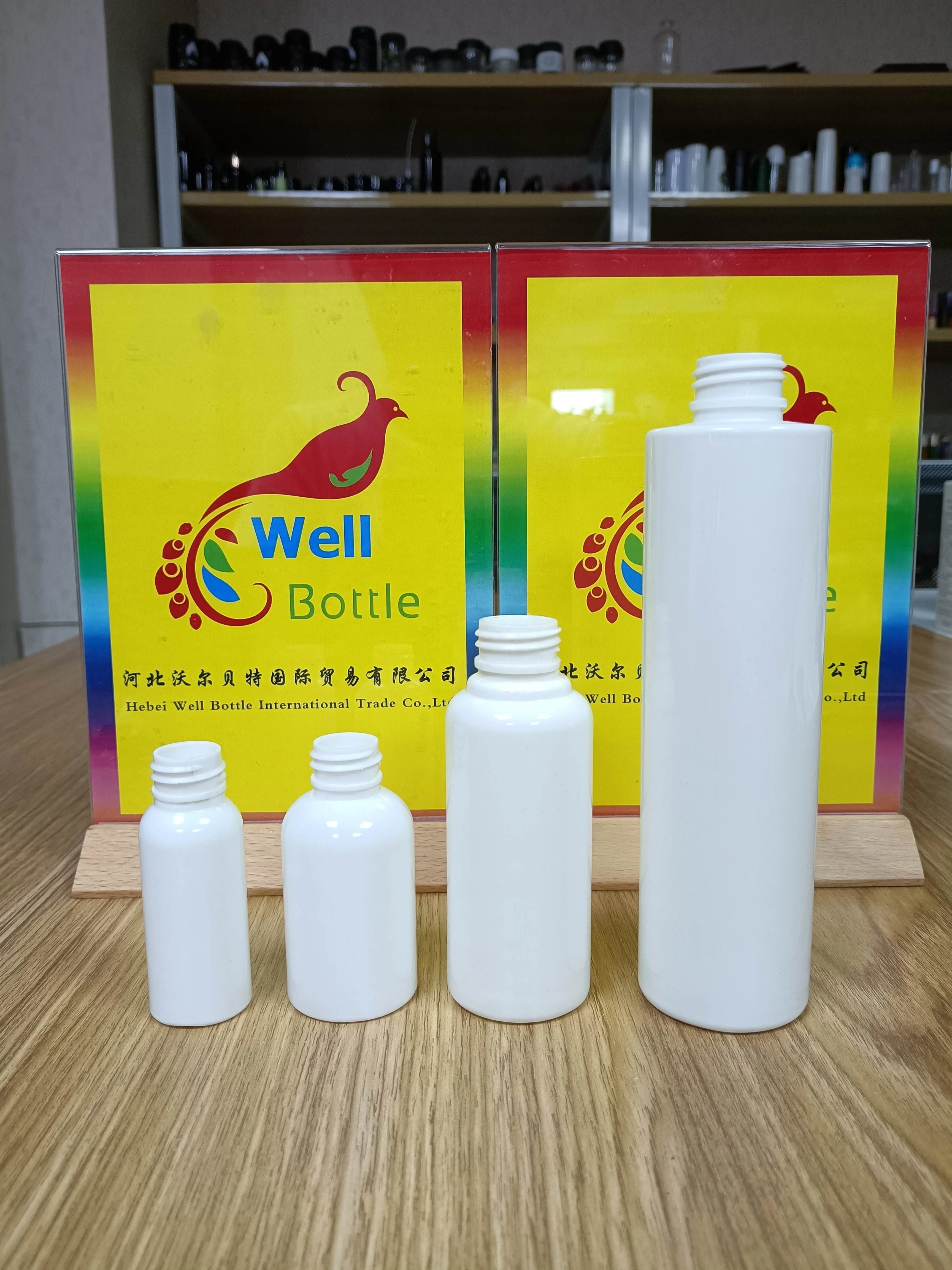 5ml 15ml 30ml 50ml 100ml 250ml eco friendly biodegradable pla corn starch cream jar and cosmetic oil serum bottle PLA-26T