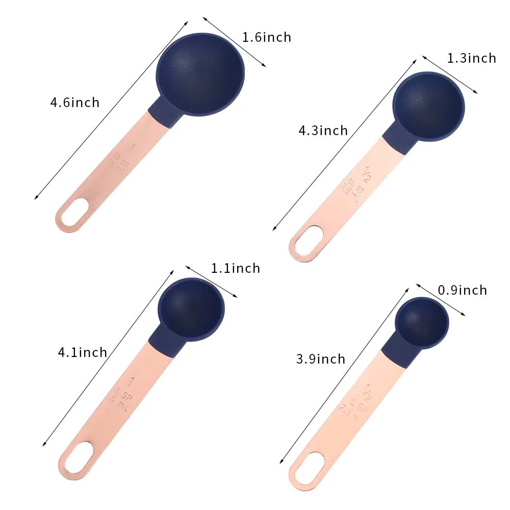 Kitchen gadgets tools Safe Food Grade 4pcs Measuring cup set