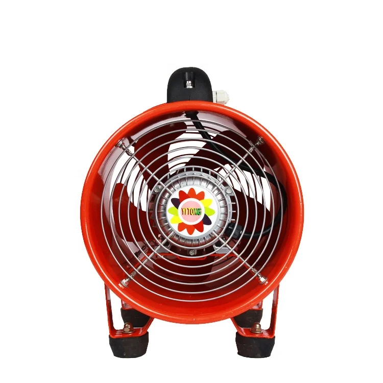 CTF-25-2 промышленный передвижной взрывозащищенный портативный пропеллер, дымовой вытяжной вентилятор, осевой вентилятор, вентилятор