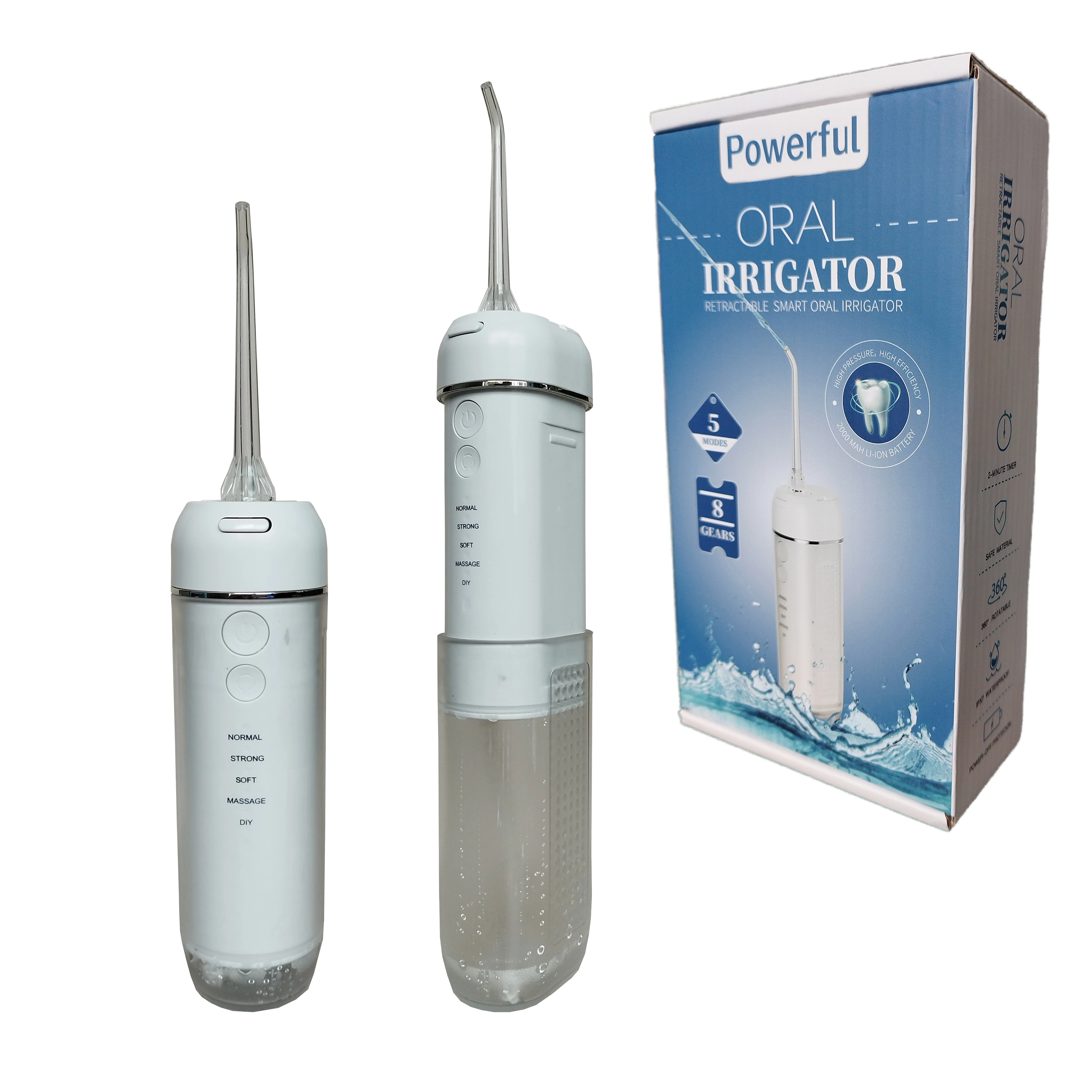 Водостойкий ирригатор для полости рта