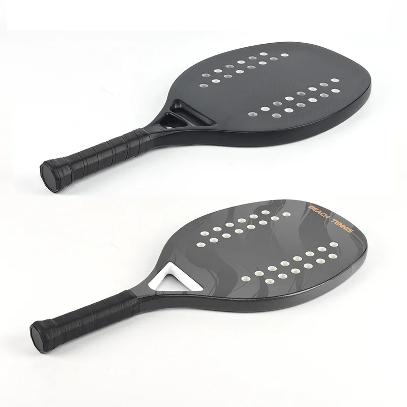 Wholesale Customizable 3K 12K 18K Cheap Manufacturers Custom Logo Game Padel Custom Beach Tennis Racket Carbon Fiber