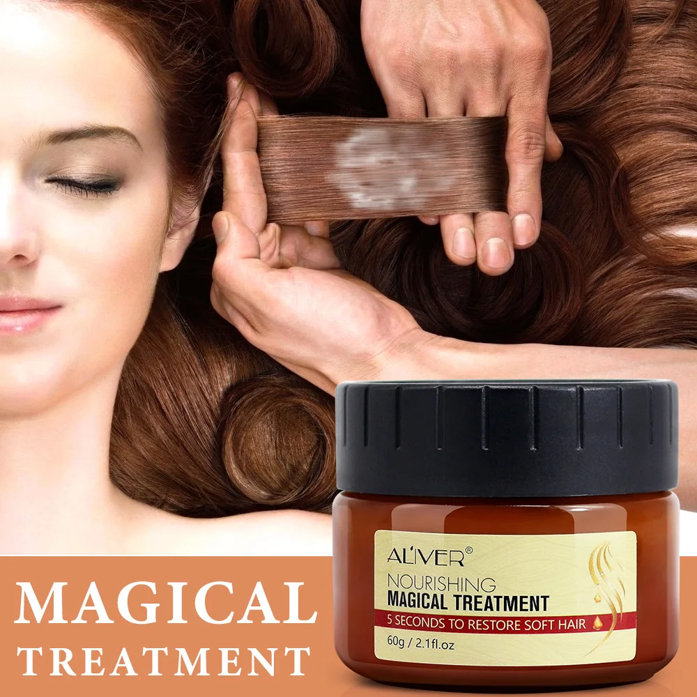 Aliver Natural Moisturizing and Smooth Hair Repair Cream for Natural Hair