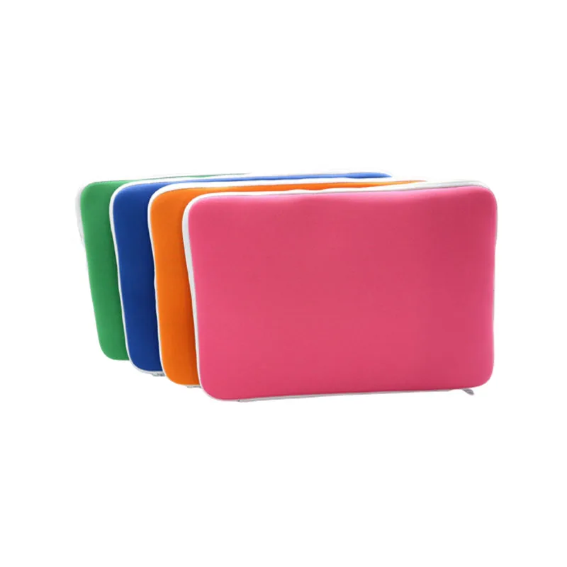 Custom print logo 13 inch portable neoprene Computer Bag 15 inch neoprene  laptop bag