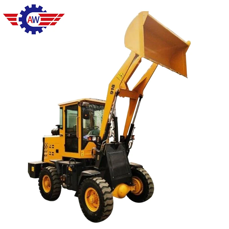Rated load 2000Kg 3000Kg Small Front End Loader Mini Wheel Loader Price for Sale