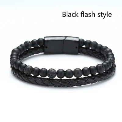 Fashion romantic beads charms bracelet for woman stainless steel adjustable slider link bracelet