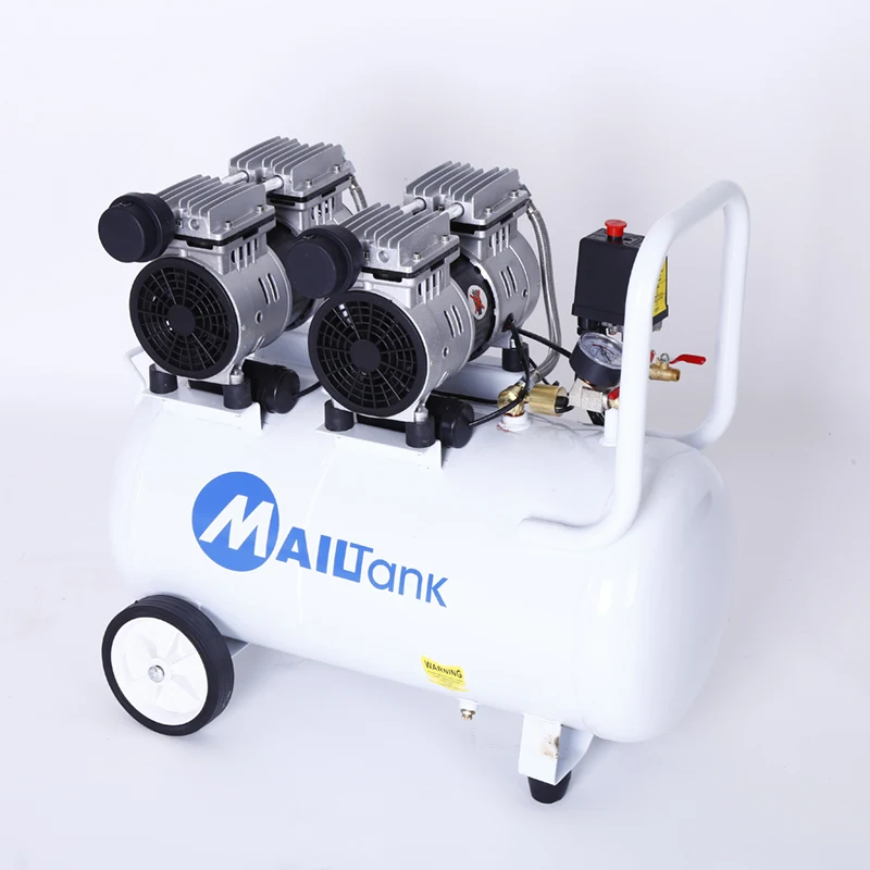 Mailtank 220V 50L 1450r/in Portable Oil Free Air Compressor for sale