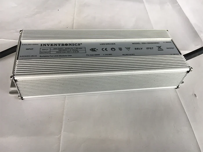 350watt Inventronics ebv-350S012SV 350w 12v led driver ip67 driver 350 w
