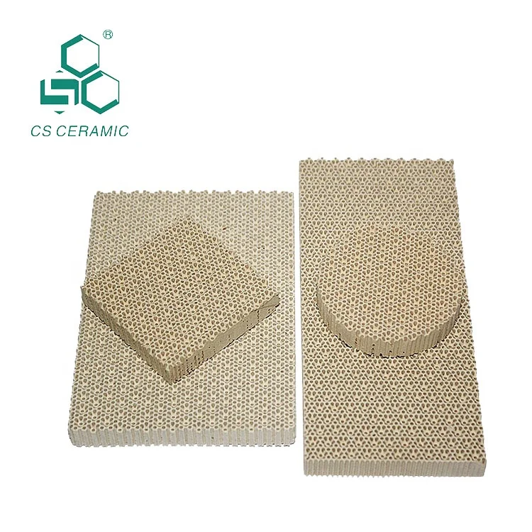 Energy efficient infrared ceramic burner plate for Gas Heater