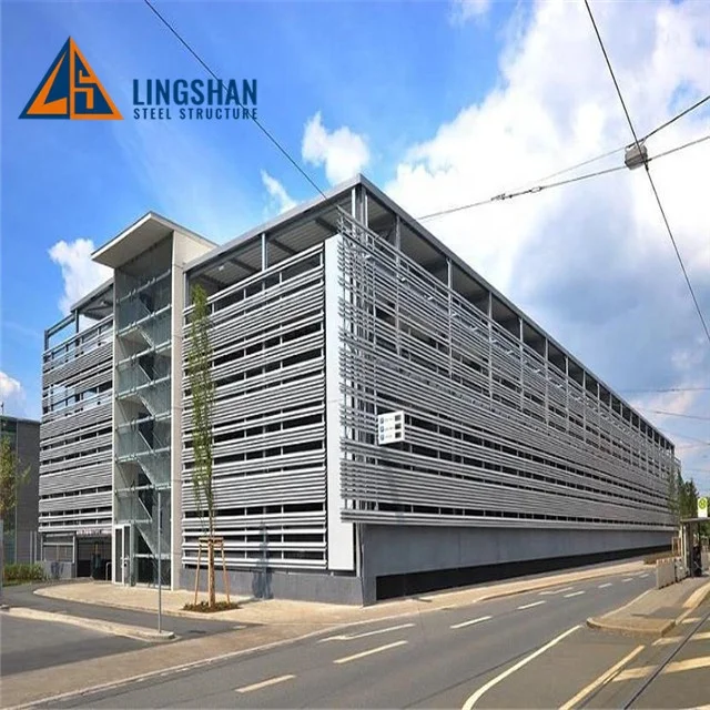 Multy Structure Construction Warehouse Workshop Building Storey Steel Industrial Customized 3D Model Design More Than 5 Years