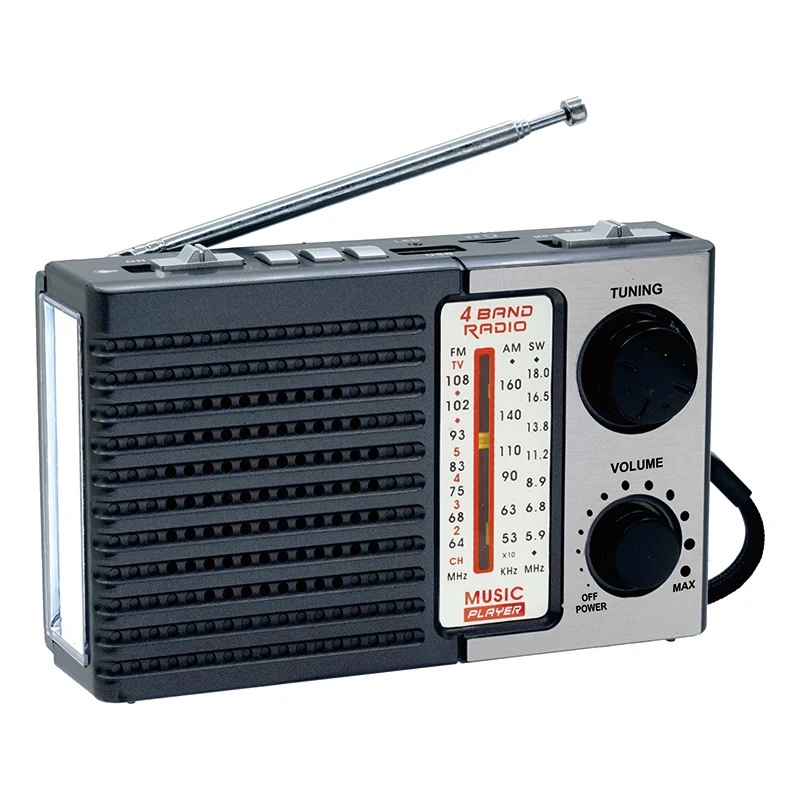 CMiK MK-918 Am fm radio receiver  radyo led light high sensitivity American chip portable radio