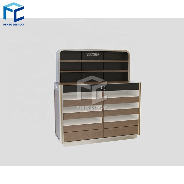 Fashion Luxury Watch Shop Counter Design Modern Design Watch Display Cabinet Showcase