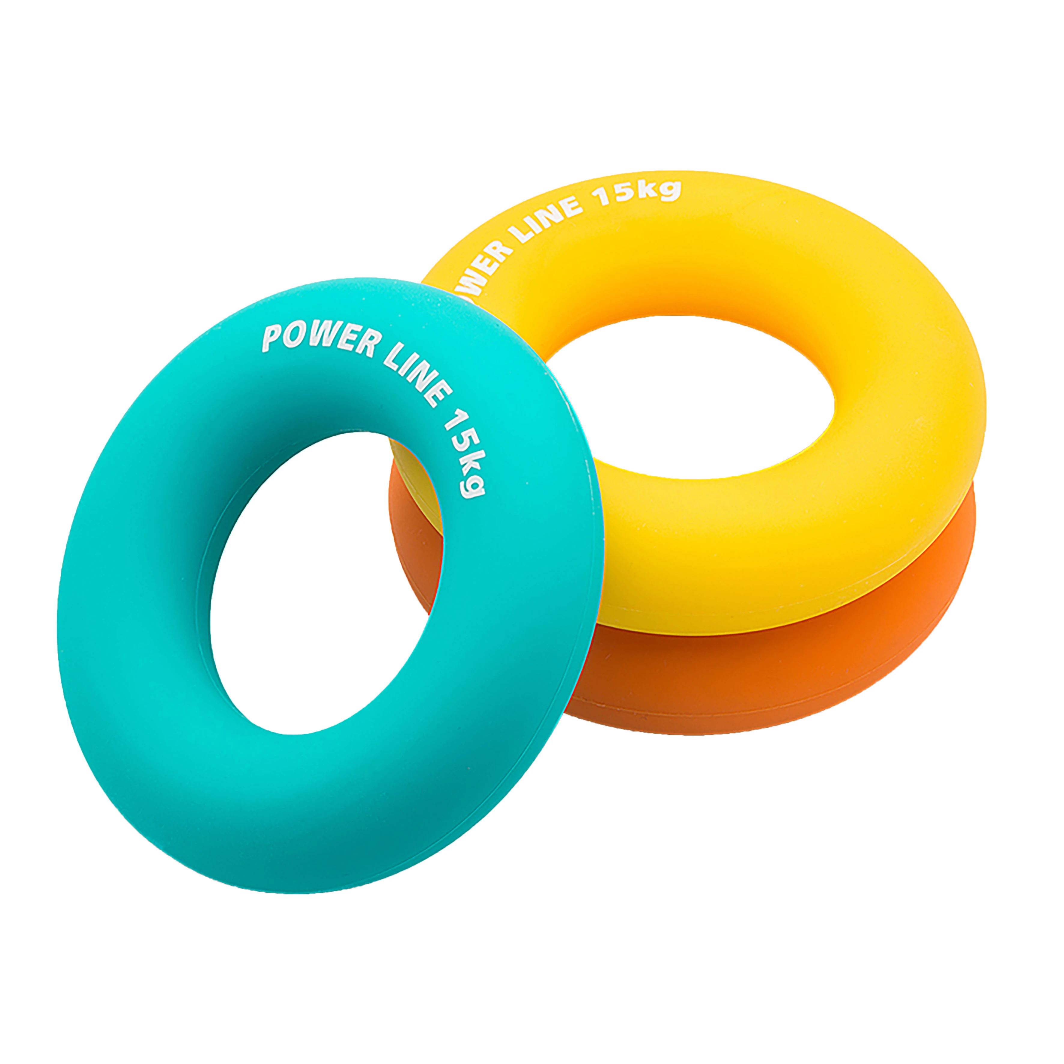 Free sample Silicone Hand Grip Strengthener Grip Strength Trainer  Set Stackable Hand  Squeezer Grip Exerciser