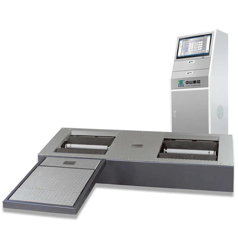 Roller 3-in-1 Workshop Equipment auto vehicle test line for testing vehicle combination