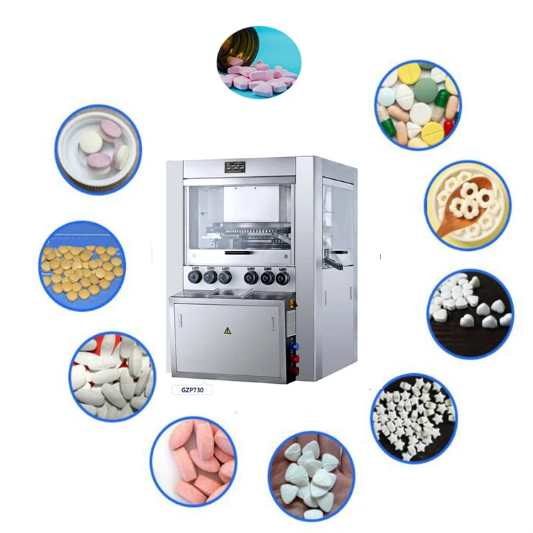 Advanced Operation system High Speed  Pill press Rotary Tablet Press Machine