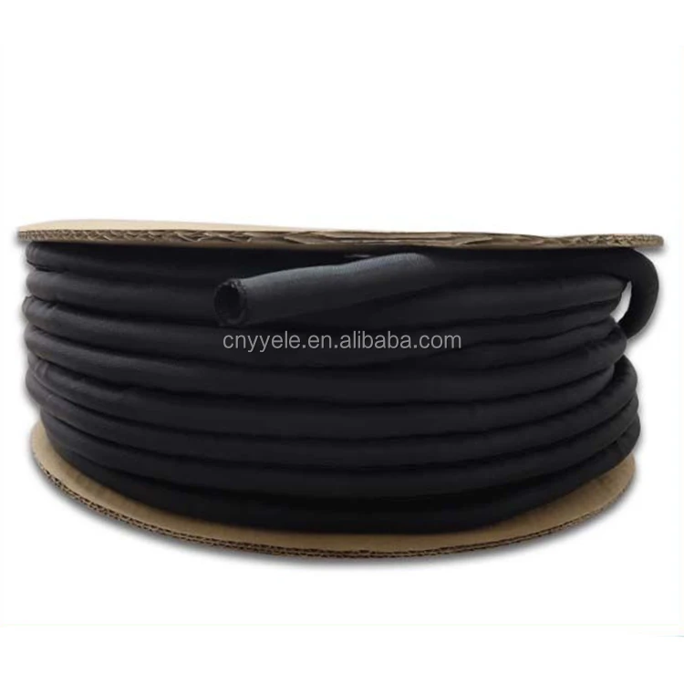 CNYY SCW series Black Self Closing Mesh Braided Cable Sleeving  High Quality Cable Braided Wrap Sleeve Split Braided Sleeve