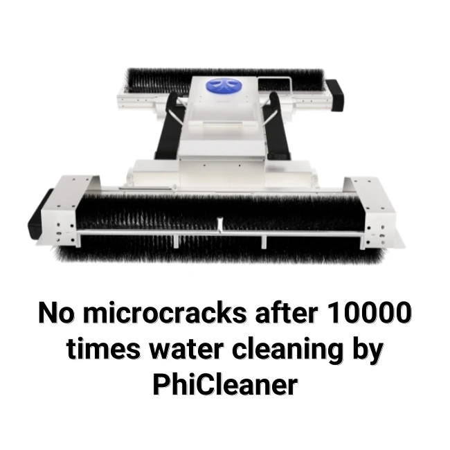 Fully autonomous PV cleaning machine E33H