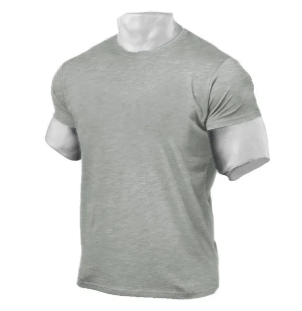 Hot sale New Workout Vest Custom Logo cotton boy Sportswear Gym Running Fitness Mens Tank Top Hoodie short sleeve T Shirts