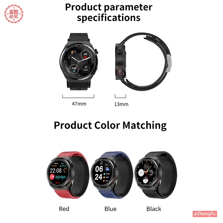 New In 2024 1.42inch TFT TK62 smart watch latest men sports watches newest android smart watch