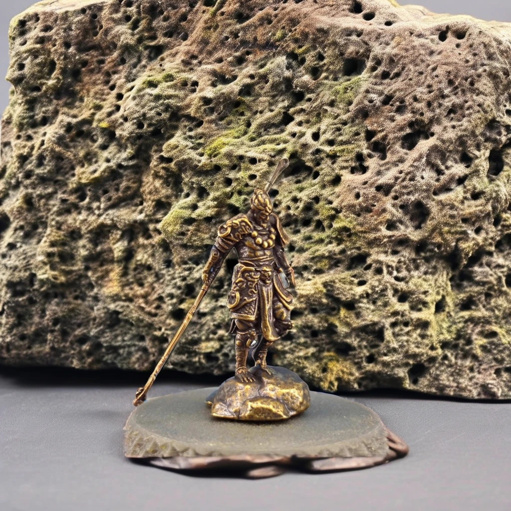 OEM Custom Aluminum Brass CNC Milling WuKong Ornaments Machining Parts 3D Metal Masterpieces Machined Art Machining Service