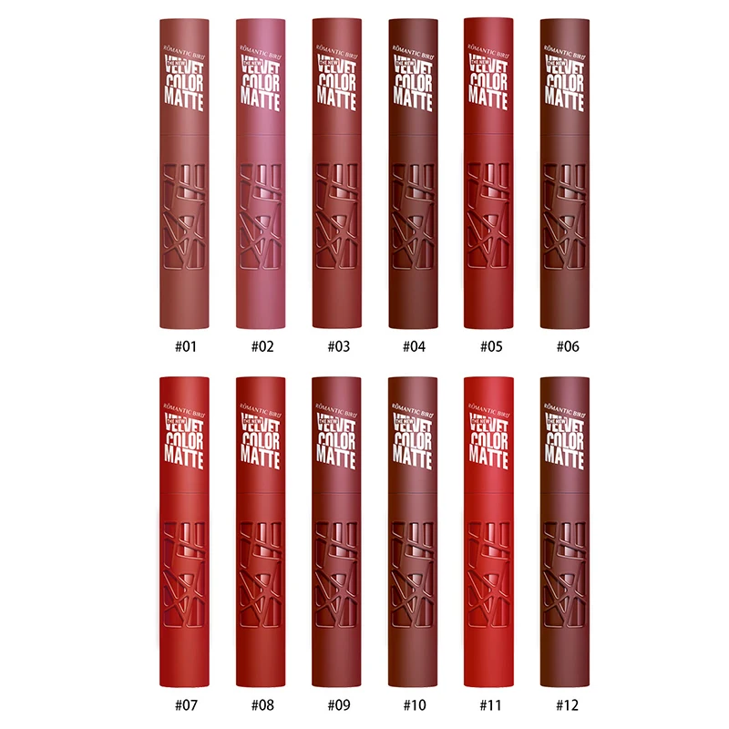 Romantic Bird custom Vegan Cruelty-Free Long-lasting Plumping Lipgloss Vegan Private Label Moisturizing Hot matte Lip Gloss