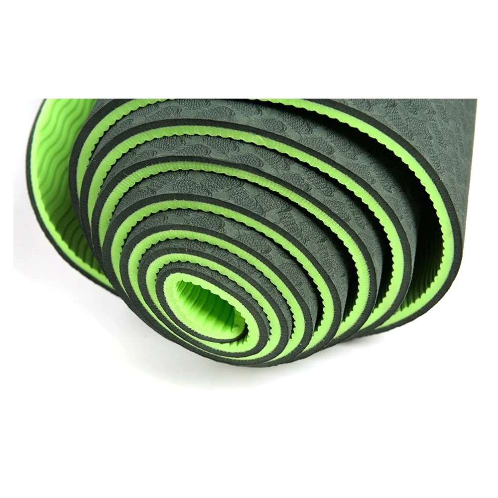100 feet long wide yoga and fitness mat Eco- friendly natural yoga mat tpe grip non slip with custom logo wholesale quality